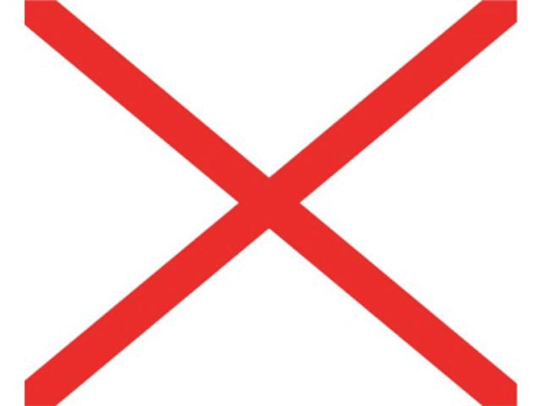 Signalflag vævet 30x45cm V
