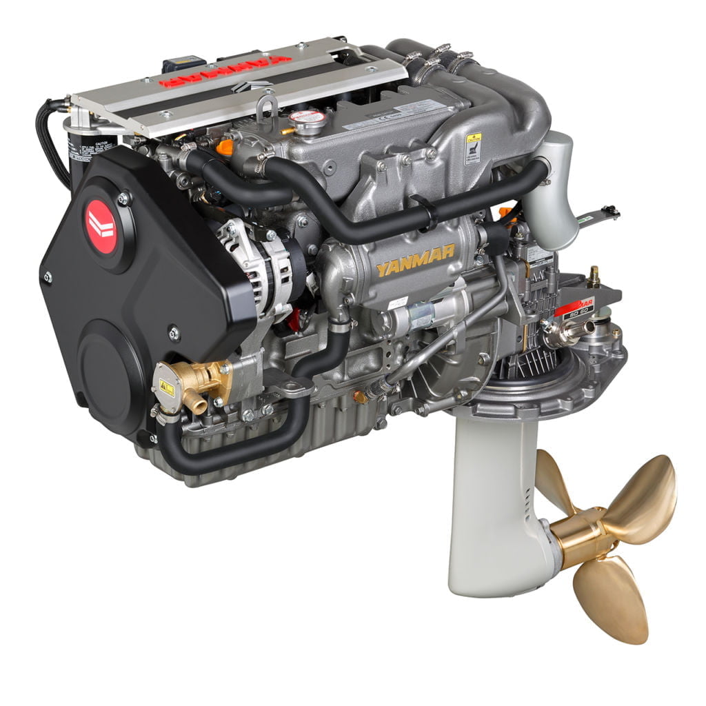 Yanmar 4JH45-SD60 Sejldrev 45Hk