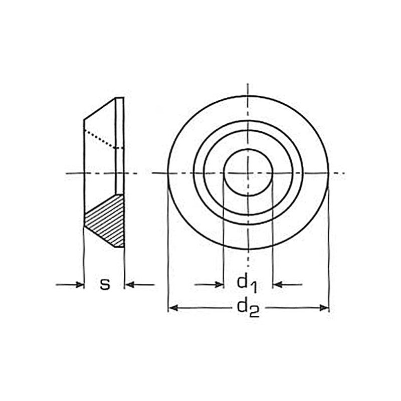 Roset rf. M10 2/Stk