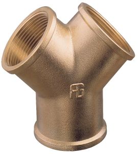 Y-stykke messing 1 1/2''