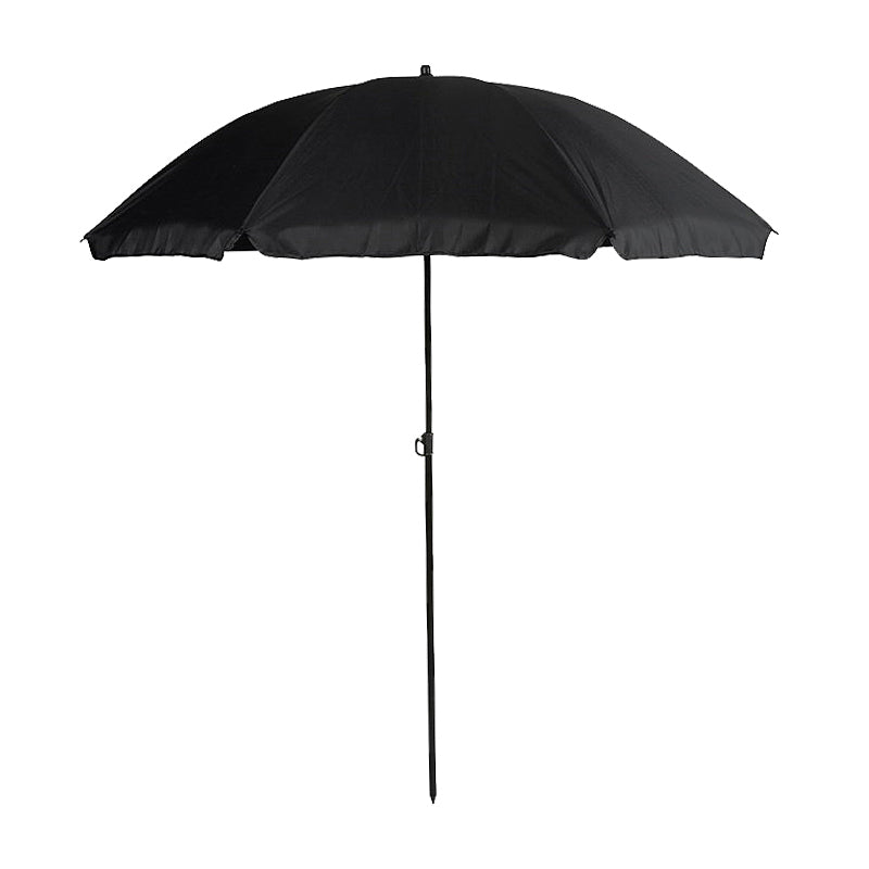 Parasol Ø dia. 180cm sort/silver