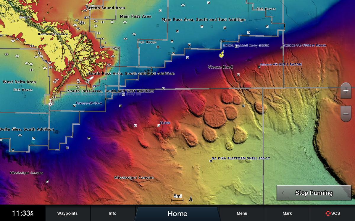 Garmin VUS010R-Southeast Florida and Bahamas