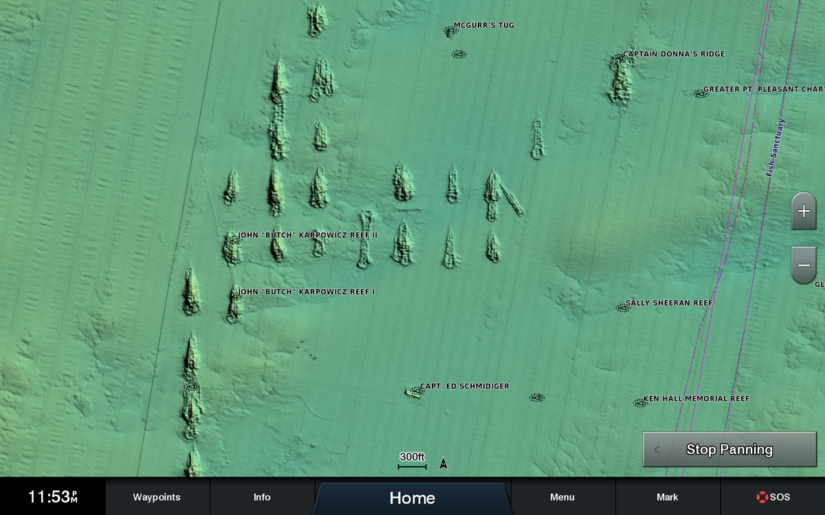 Garmin VUS010R-Southeast Florida and Bahamas
