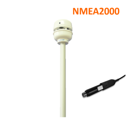 LCJ CV3F-WindyPlug 12 V Ultraschall-Anemometer mit Barometer NMEA2000