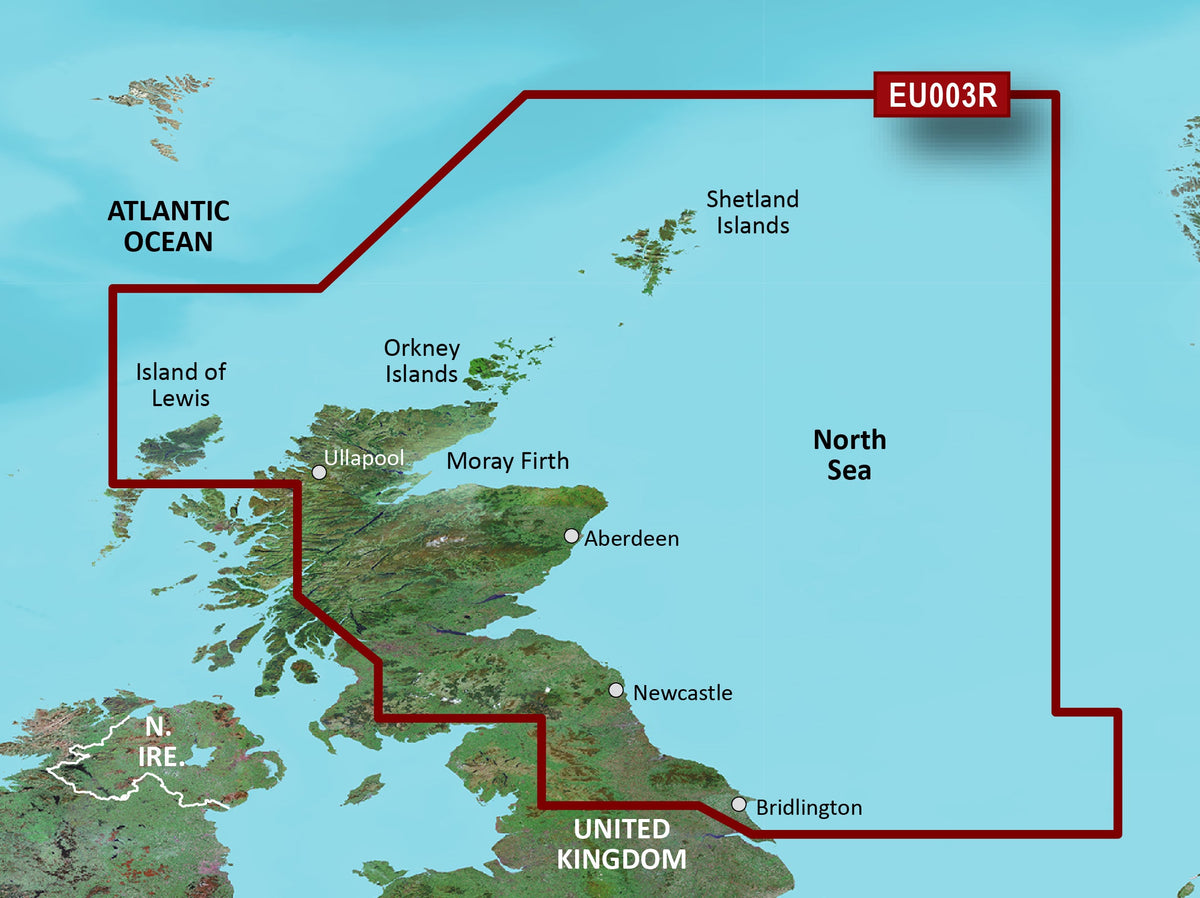 Garmin VEU003R-Great Britain, Northeast Coast