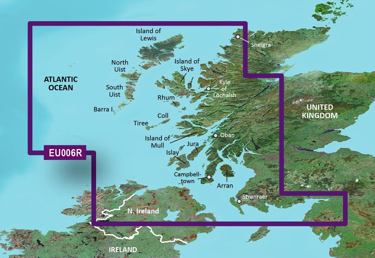 Garmin VEU006R-Scotland, West Coast