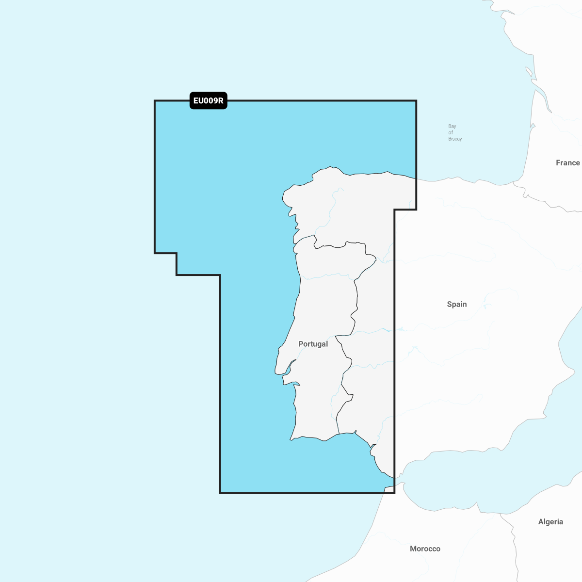 Garmin Portugal og Spanien, nordvest – søkort