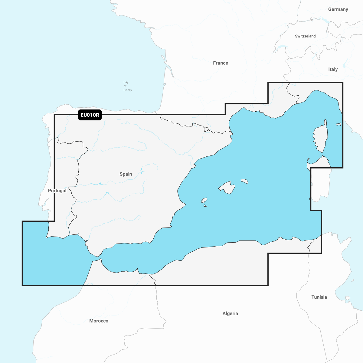 Garmin Spanien, Mittelmeerküste – Karten 