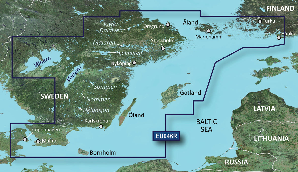 Garmin VEU046R-Sweden, Southeast