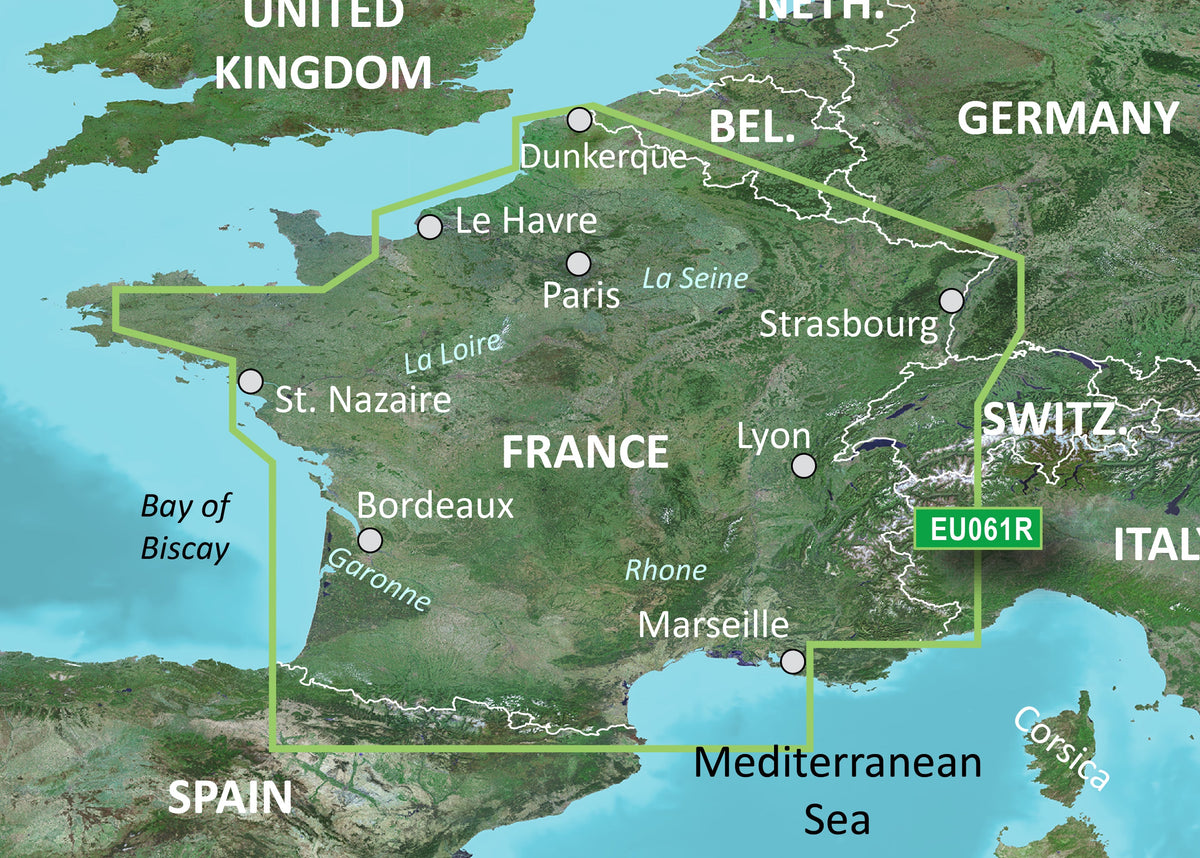 Garmin VEU061R-Frankreich Binnengewässer
