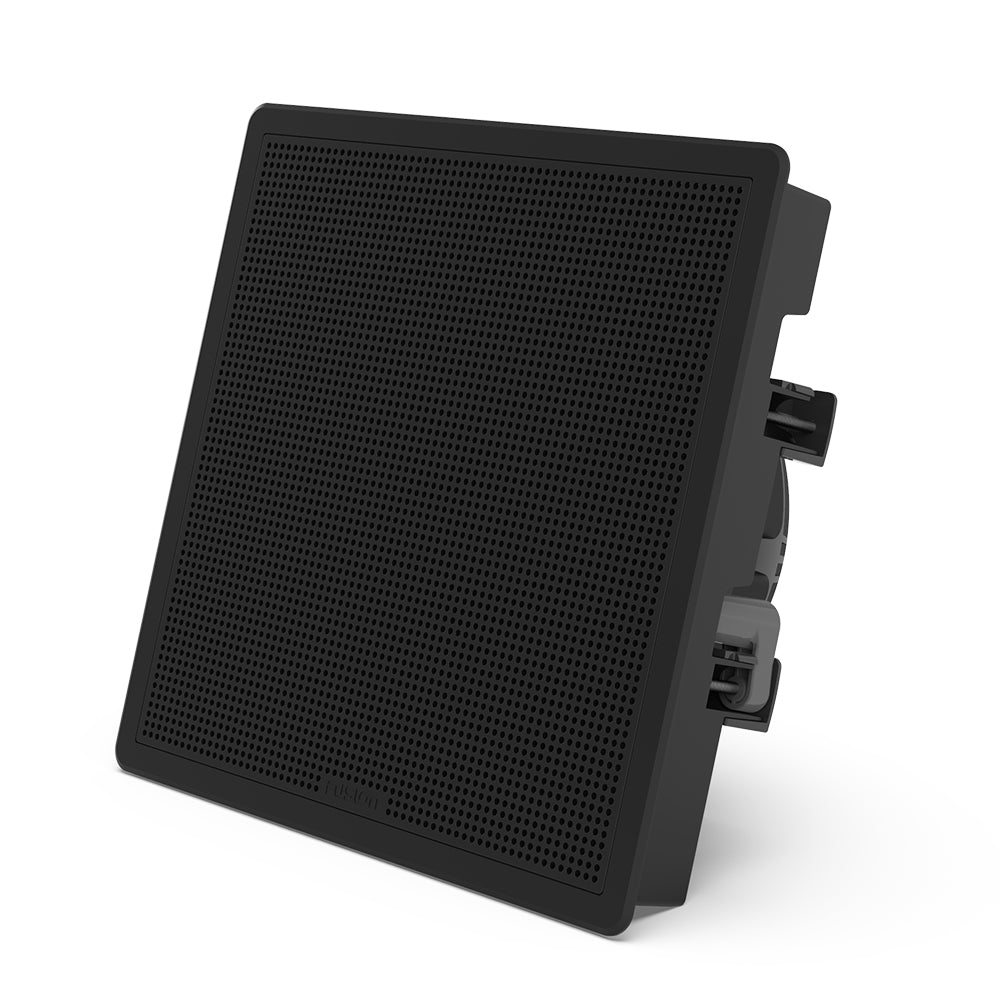 Marine-Subwoofer der Garmin Fusion® FM-Serie, 10" 400 W quadratischer schwarzer Marine-Subwoofer zur Oberflächenmontage 