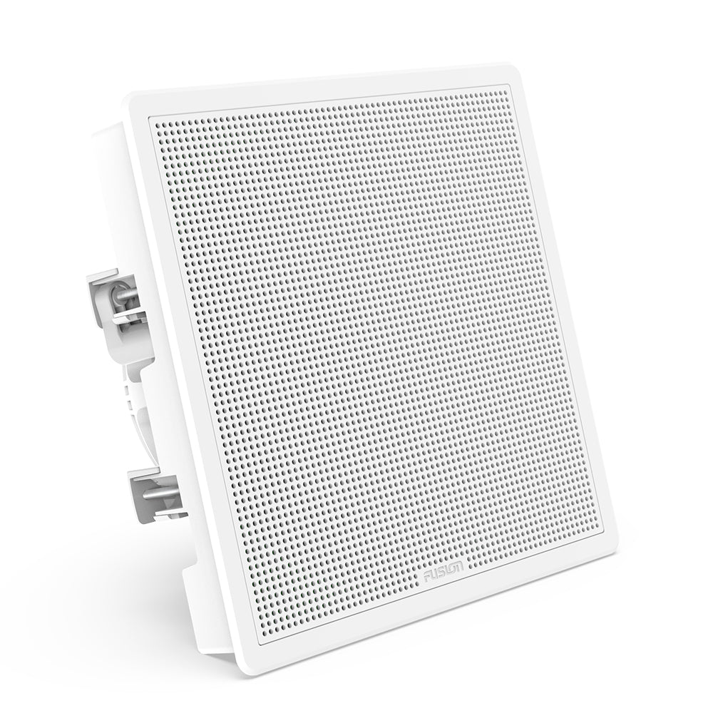Marine-Subwoofer der Garmin Fusion® FM-Serie 10" 400 W quadratischer weißer Marine-Subwoofer zur Oberflächenmontage 