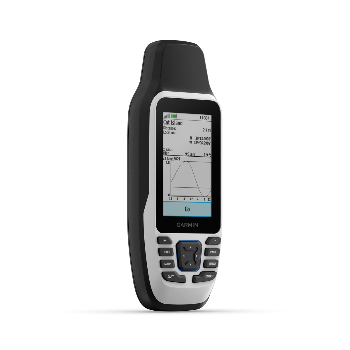 Garmin GPSMAP® 79s, tragbares Marinegerät mit globaler Hintergrundkarte 