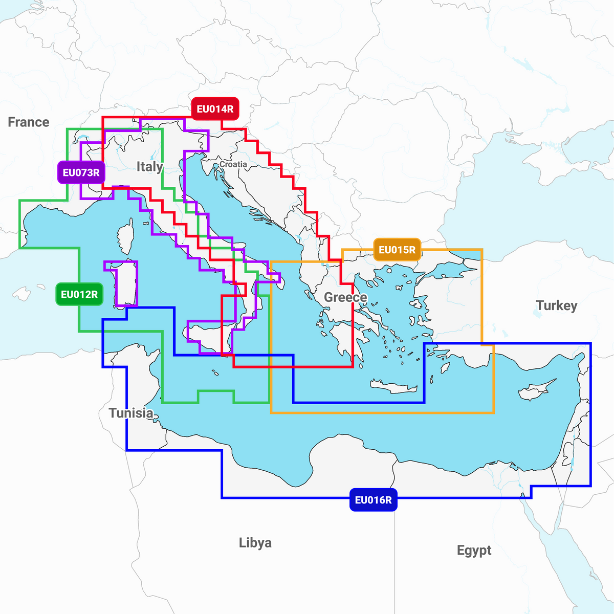 Garmin Aegean Sea, Sea of ​​Marmara - Charts 