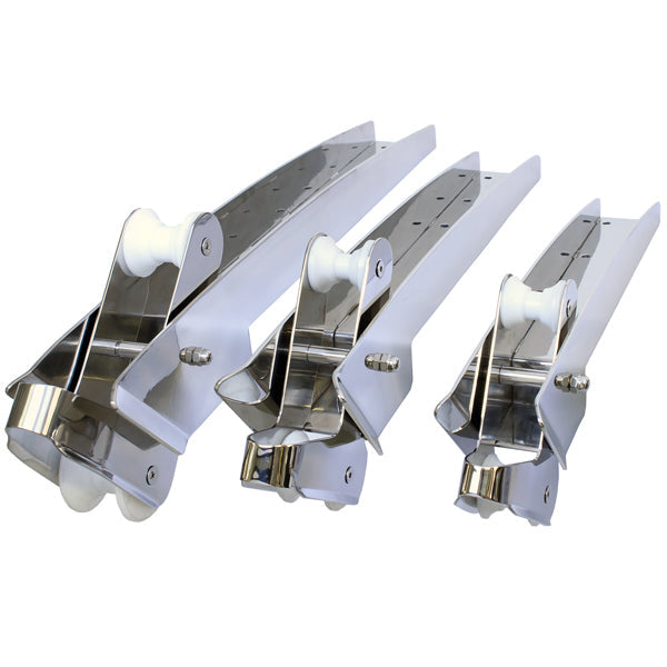 1852 Ankerrolle kippbar AISI 316 L-415mm B-78mm 5-15 kg Anker