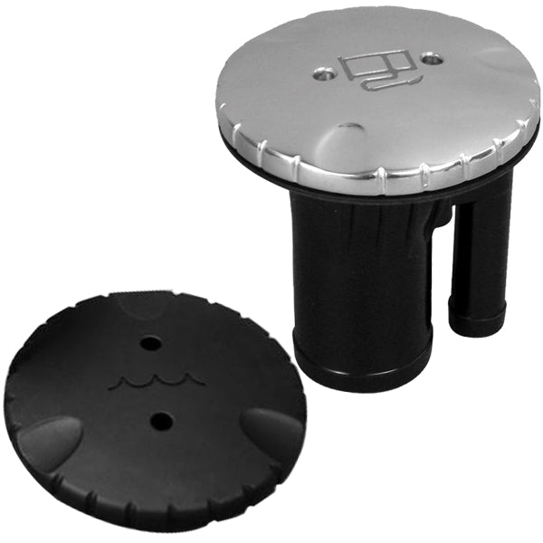 Dækspåfyldning fuel 38mm med udluftning RF