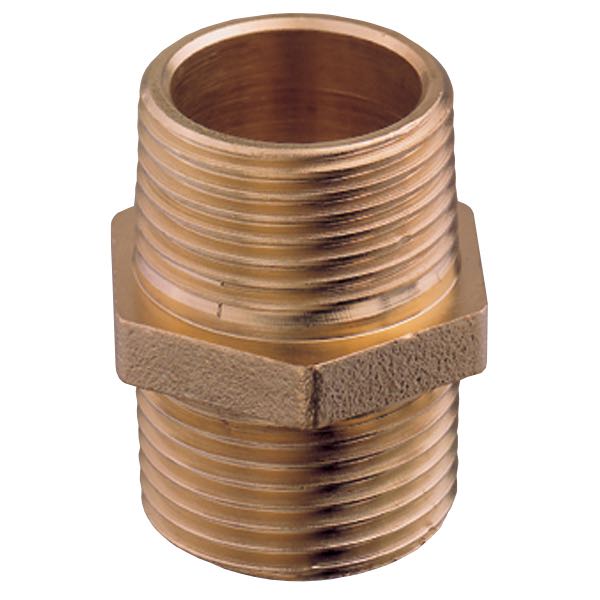 Nippel bronze udv. gevind 2 1/2''