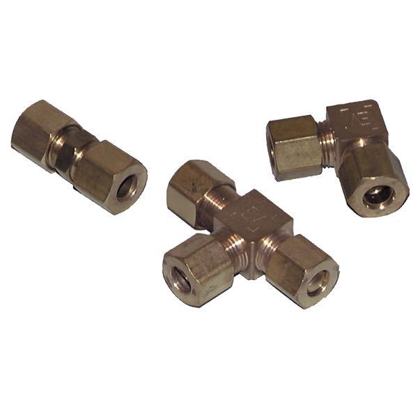 Gas-T-Kupplung Ø8mm
