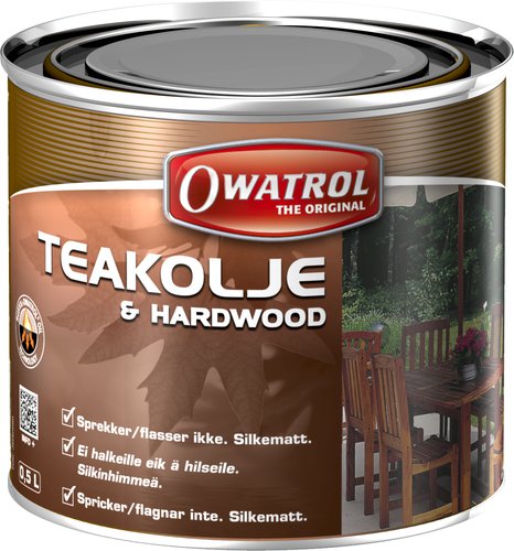 Owatrol Teak olie 0.5 ltr
