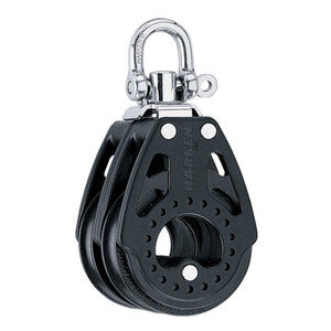 Harken Carbo Blok 75 mm dobbelt, svirvel
