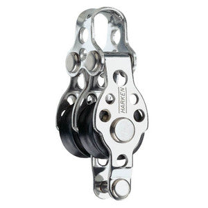 Harken 16 mm Blok dobbelt, hunsvot