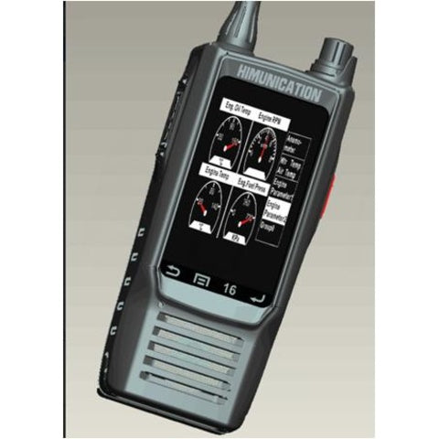 HM-TS19 Håndholdt VHF DSC klasse D med touch display 6/3/1w