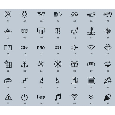 Trykkontakt låsende m. én LED uden icon