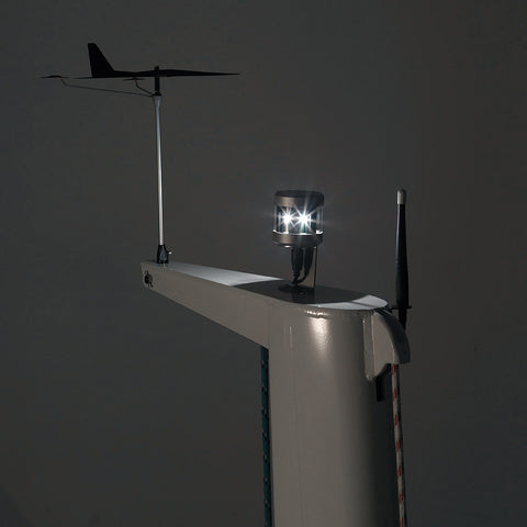 NORBY-MARINE COMBI ONE Dreifarbige Toppanlagen mit Navigations- und Ankerlichtern, 2 Seemeilen