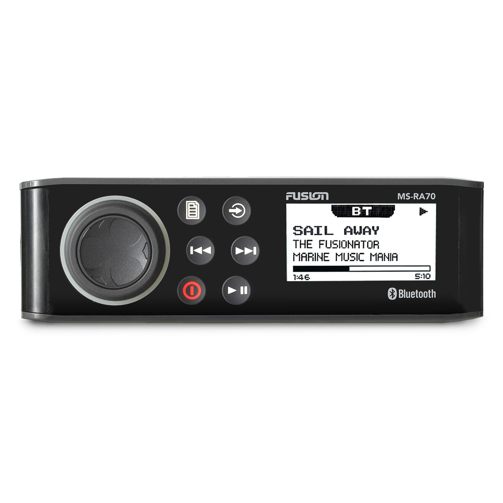Marine-Stereoanlage der Garmin Fusion® RA70-Serie, Marine-Stereoanlage MS-RA70 mit Bluetooth® 
