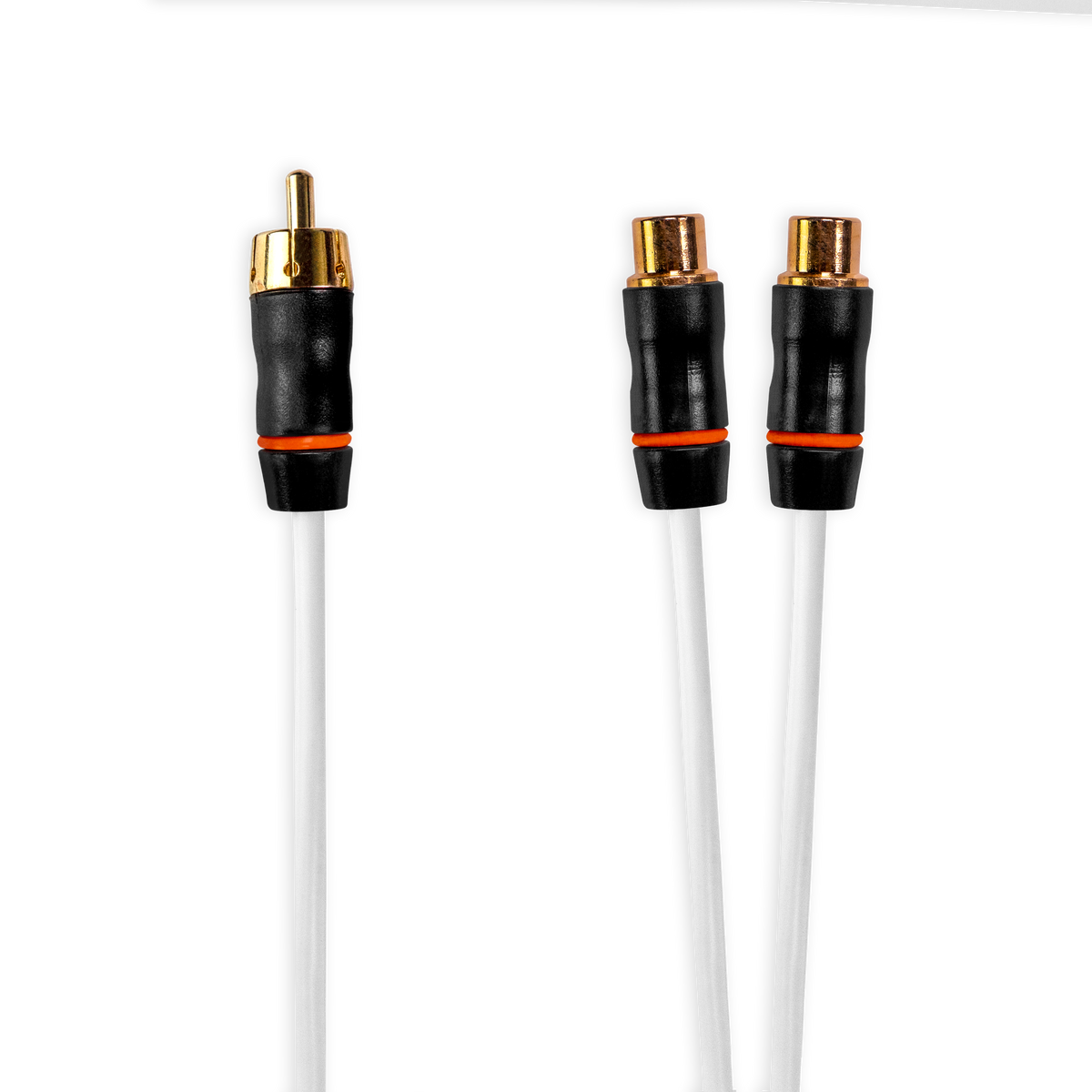 Garmin Fusion® Performance-RCA-Kabel, Stecker auf Dual-Buchse, 0,9 Fuß langes RCA-Splitterkabel