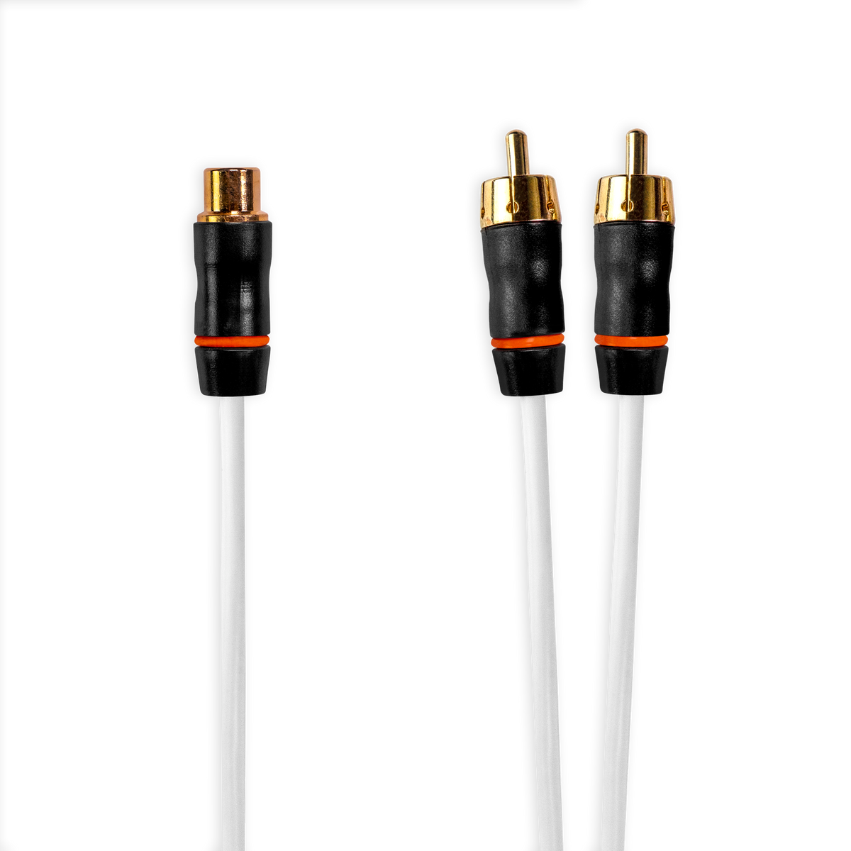 Garmin Fusion® Performance-RCA-Kabel, Buchse auf Dual-Stecker, 0,9 Fuß langes RCA-Splitterkabel