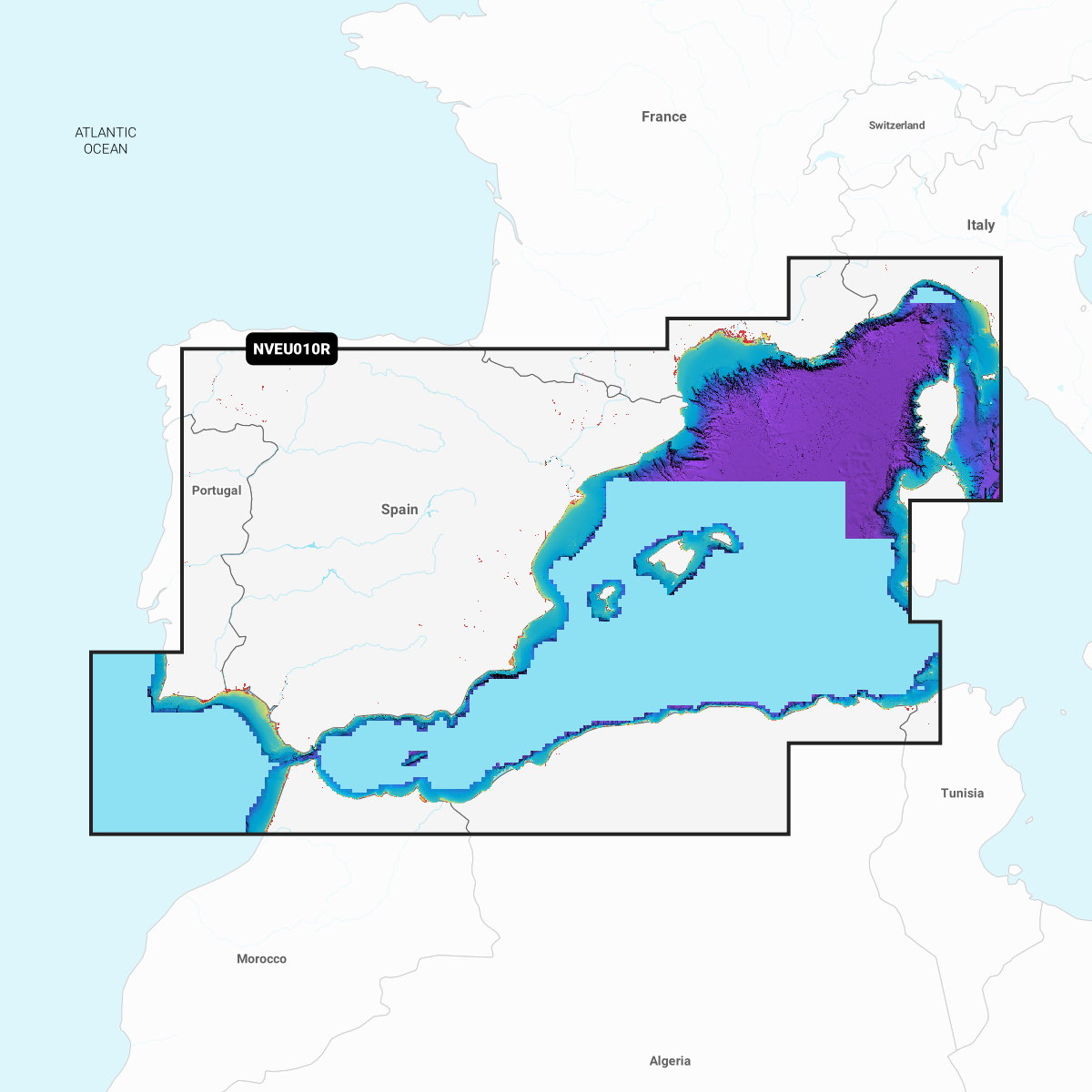 Garmin Spain, Mediterranean Coast - Charts 