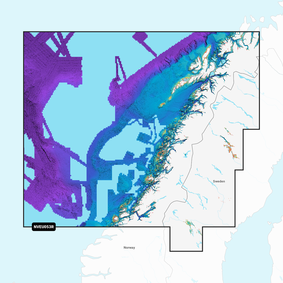 Garmin Norway, Trondheim to Tromsø - charts 