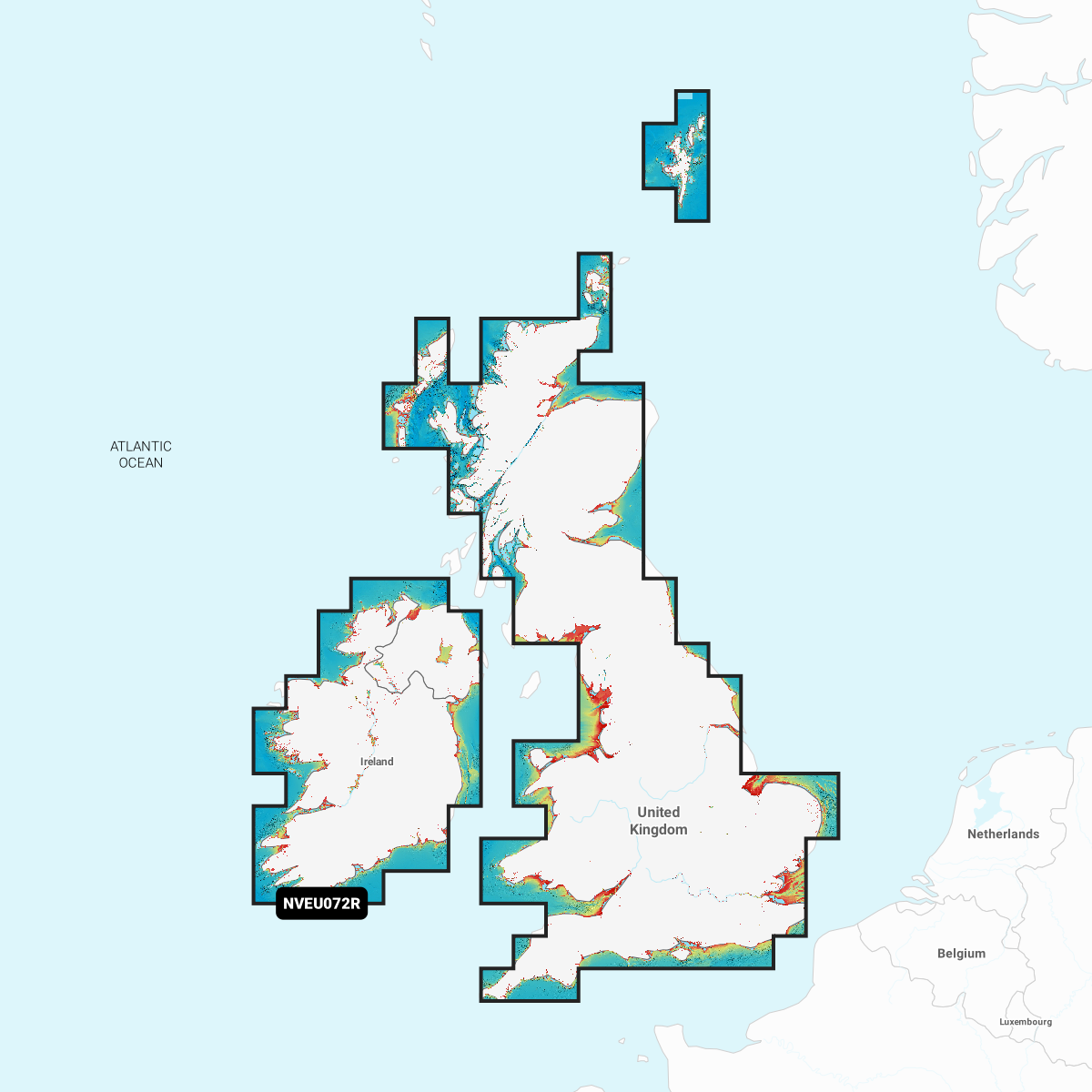 Garmin Großbritannien und Irland Seen und Flüsse – Binnenkarten 