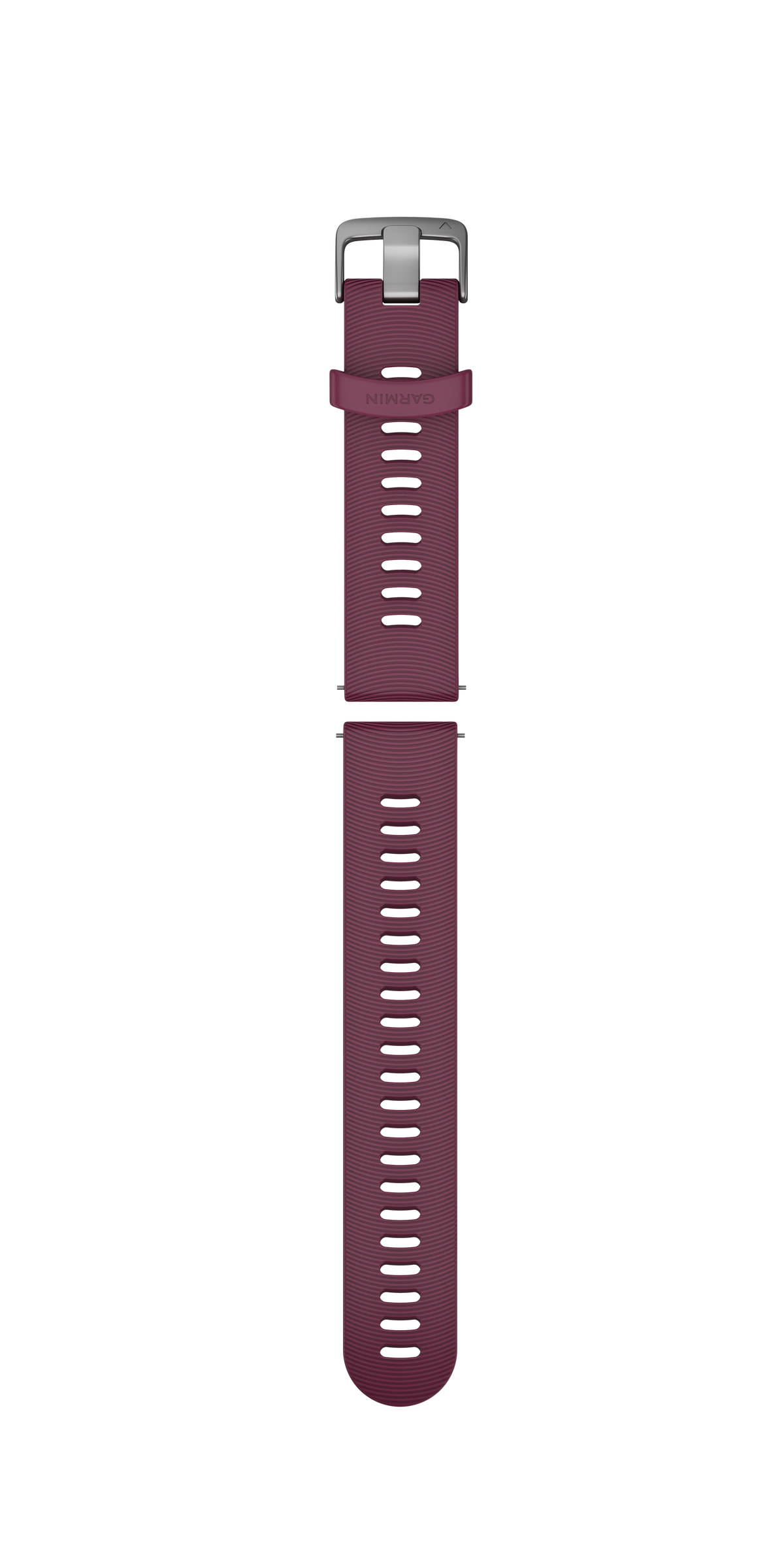 Garmin Quick Release-remme (20 mm), Berry silikonerem, rustfrit stål hardware