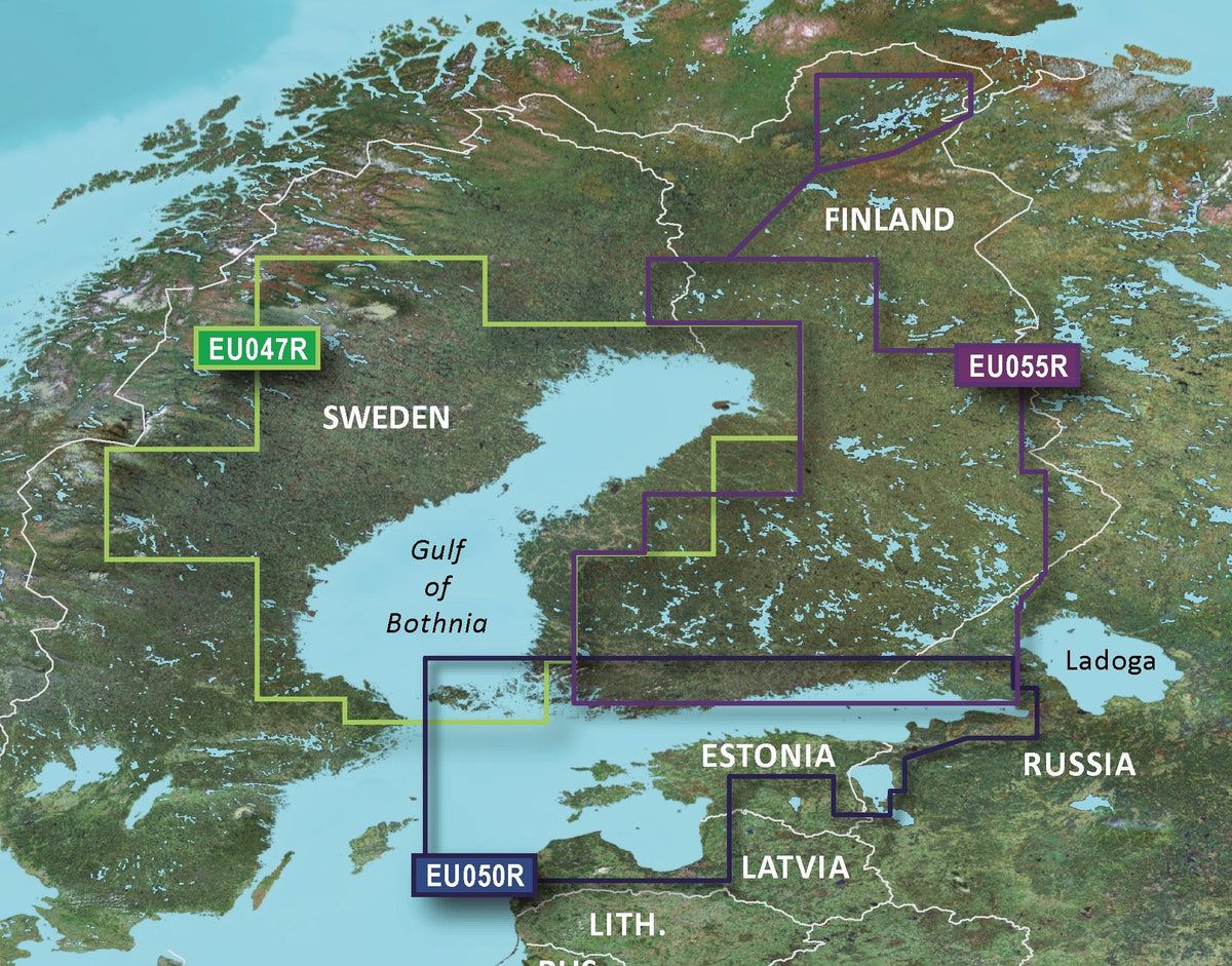 Garmin BlueChart® g3 HXEU050R - Gulfs of Finland & Riga