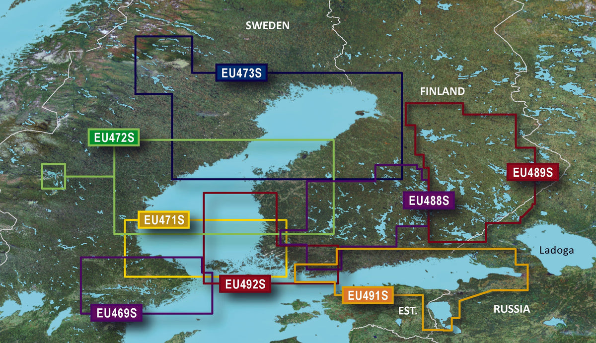 Garmin VEU472S-Gulf of Bothnia, Center