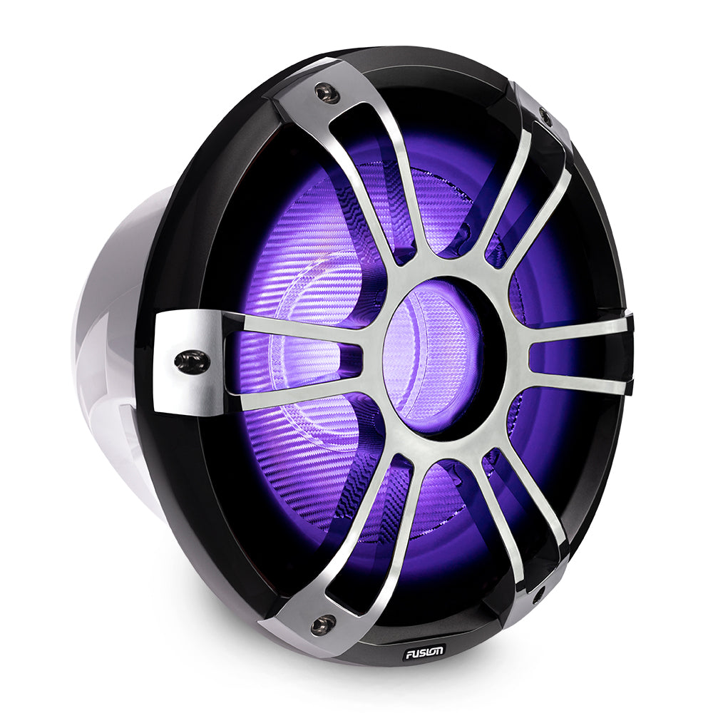 Garmin Fusion® Marine-Subwoofer, 12″ 1.400 W Marine-Subwoofer in Sport Chrome mit CRGBW 