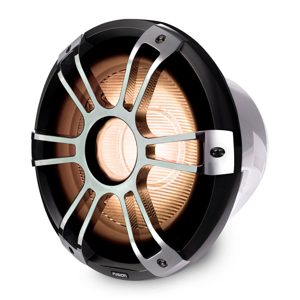 Garmin Fusion® Marine-Subwoofer, 12″ 1.400 W Marine-Subwoofer in Sport Chrome mit CRGBW 