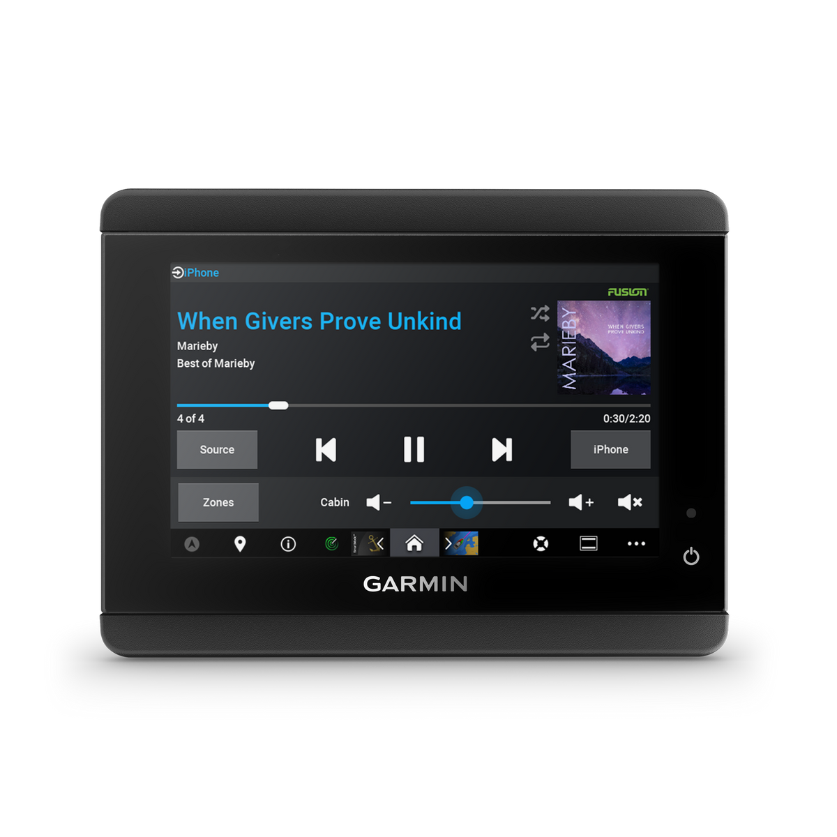 Garmin TD 50, Touchscreen på 5"