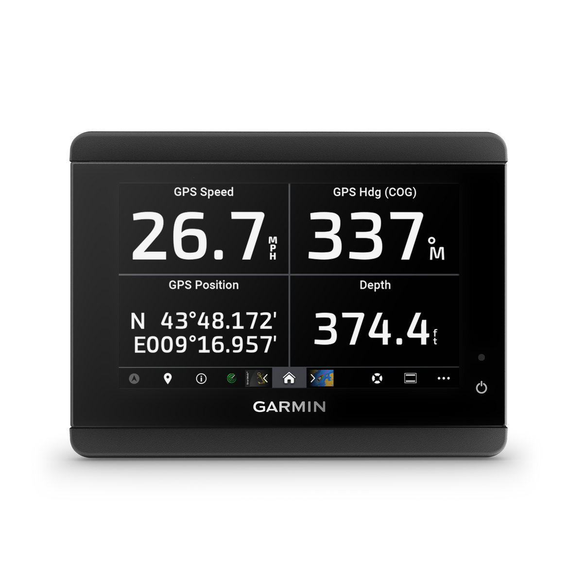 Garmin TD 50, Touchscreen på 5"