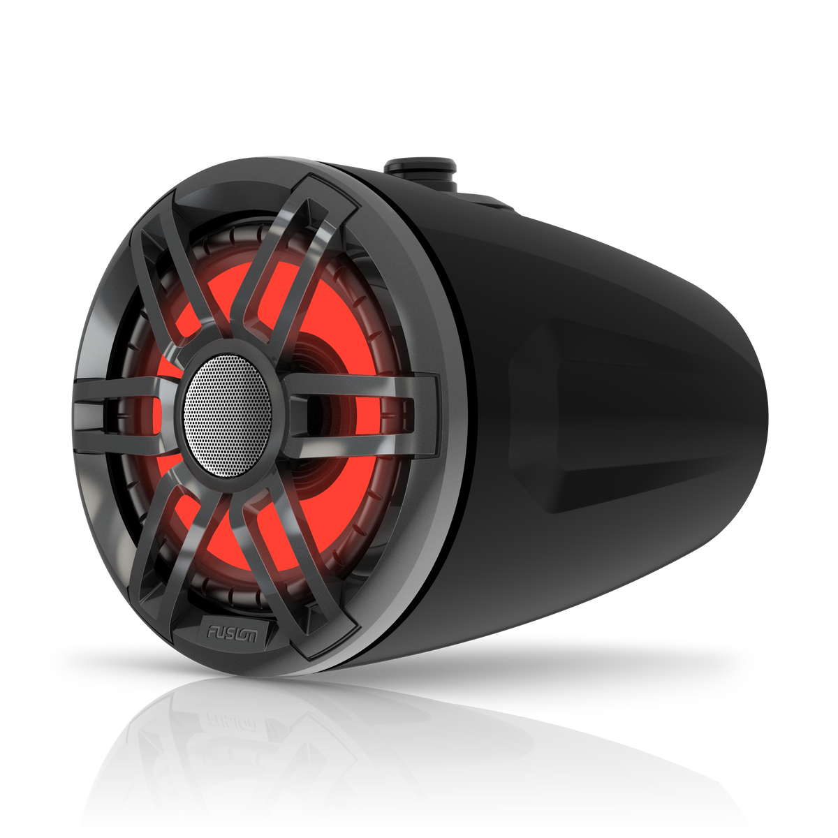 Garmin Fusion® XS Series Wake Tower Marine Speakers, 6.5" 200 Watt Sports Black wake tower marine speaker with RGB LED lighting 