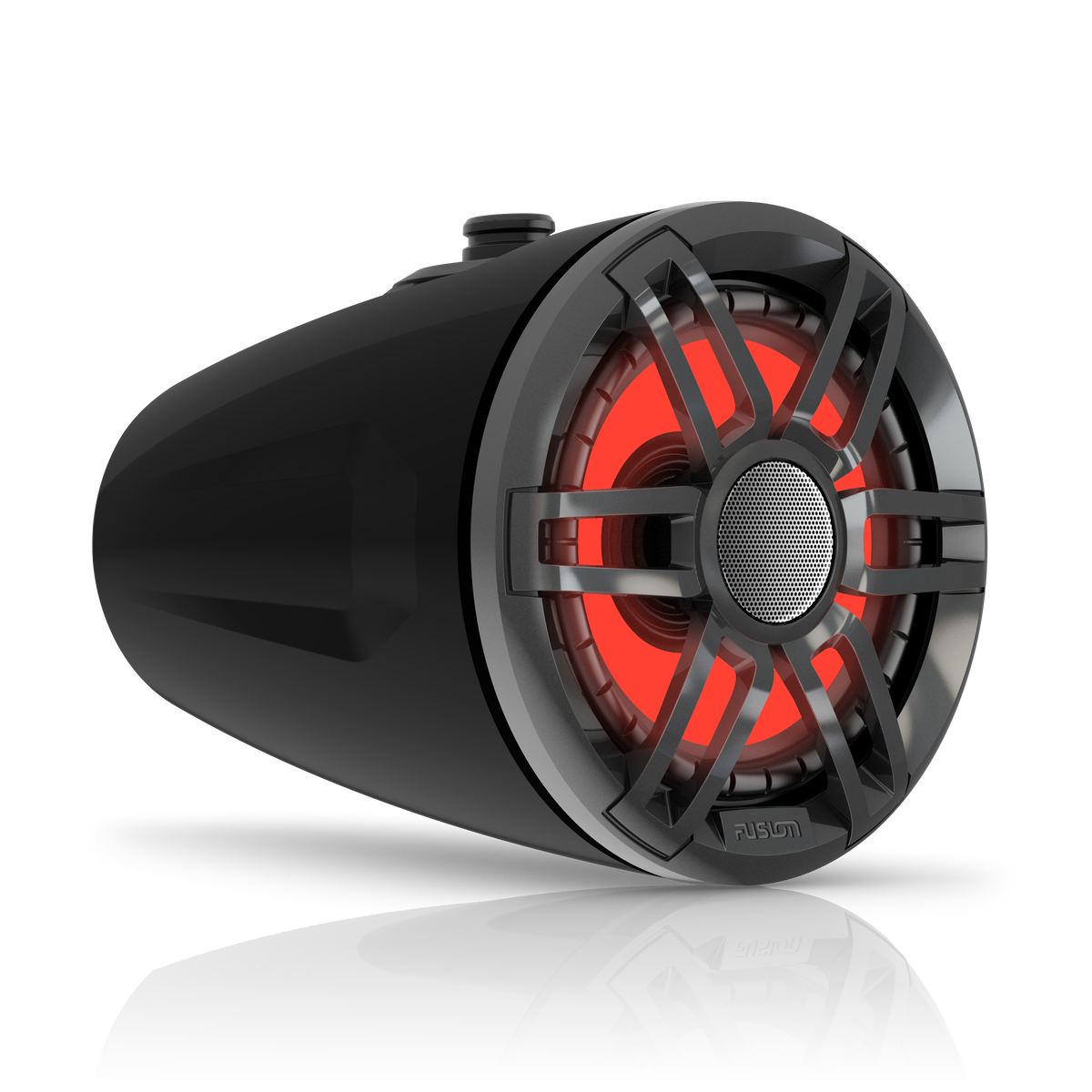 Garmin Fusion® XS Series Wake Tower Marine Speakers, 6.5" 200 Watt Sports Black wake tower marine speaker with RGB LED lighting 