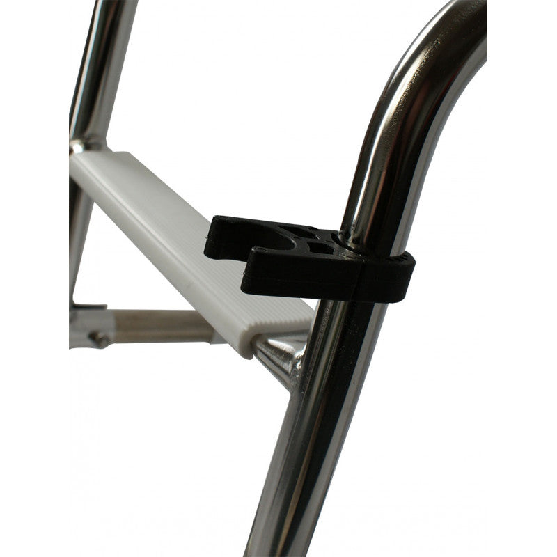 Bathing ladder 1+2 steps w/cover