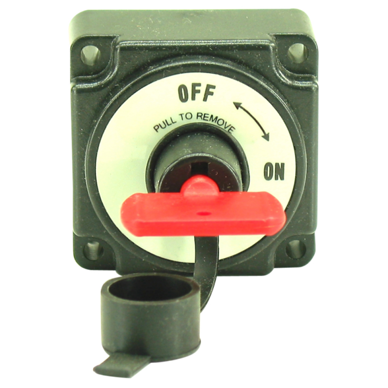 Batterieschalter, Mini, Schlüssel