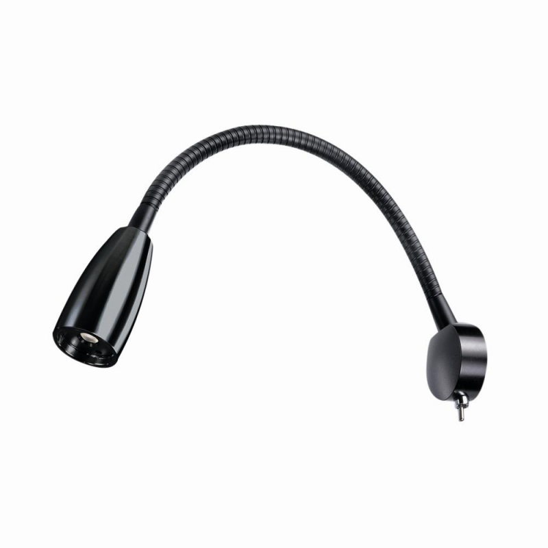 Cabin C-LED schwarz mit Flexarm