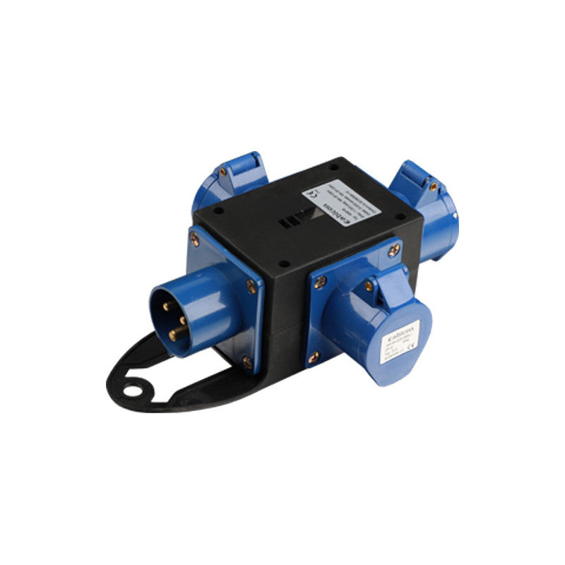 CEE-Verteiler 16A IP44 3P16A/3x3