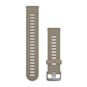Garmin-Schnellverschlussgurte (20 mm), Sandstein, rostfreie Hardware