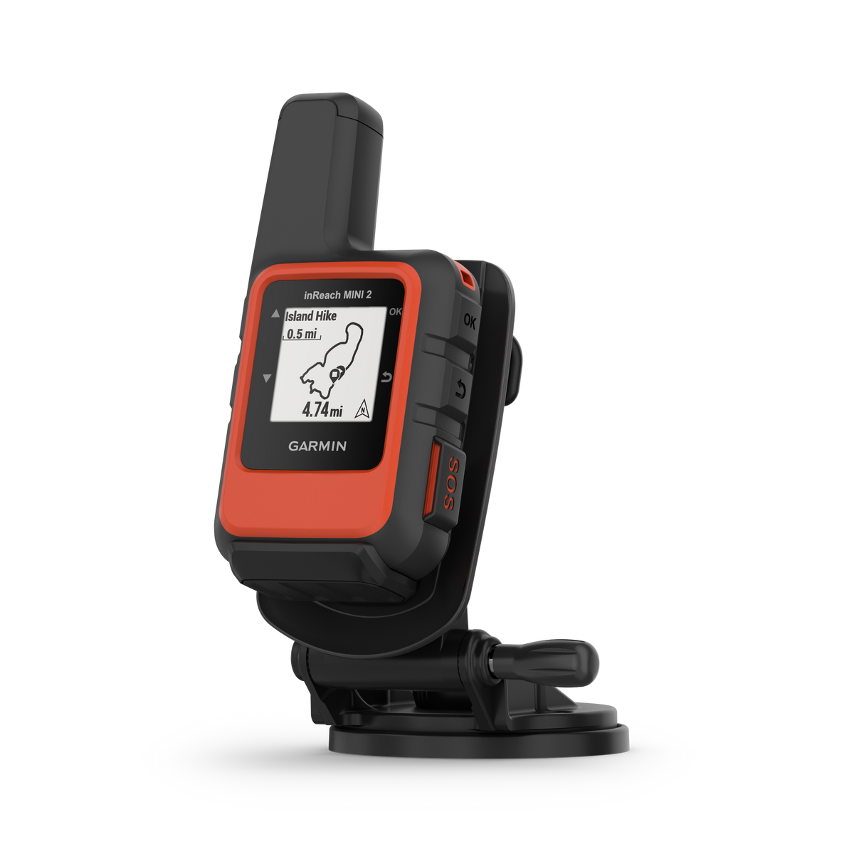Garmin inReach® Mini 2 Marine Bundle, Rød