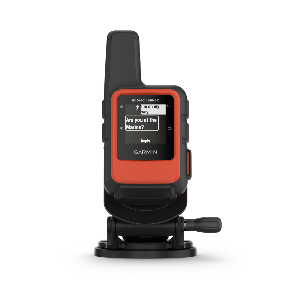 Garmin inReach® Mini 2 Marine Bundle, Rød
